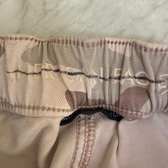 American Eagle Desert Camo Jogger Pants cotton blend Stretchy Camouflage 2 short - Picture 3 of 8